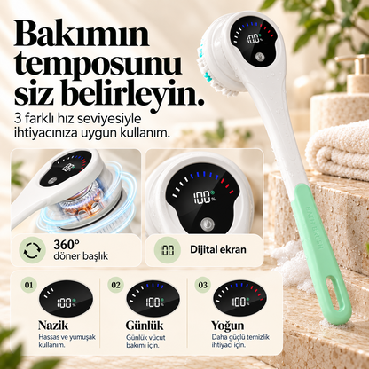 ORSILLE Body Wash üç hız seviyesi ve dijital ekran