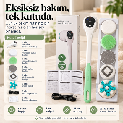 ORSILLE Body Wash kutu içeriği ve aksesuarları
